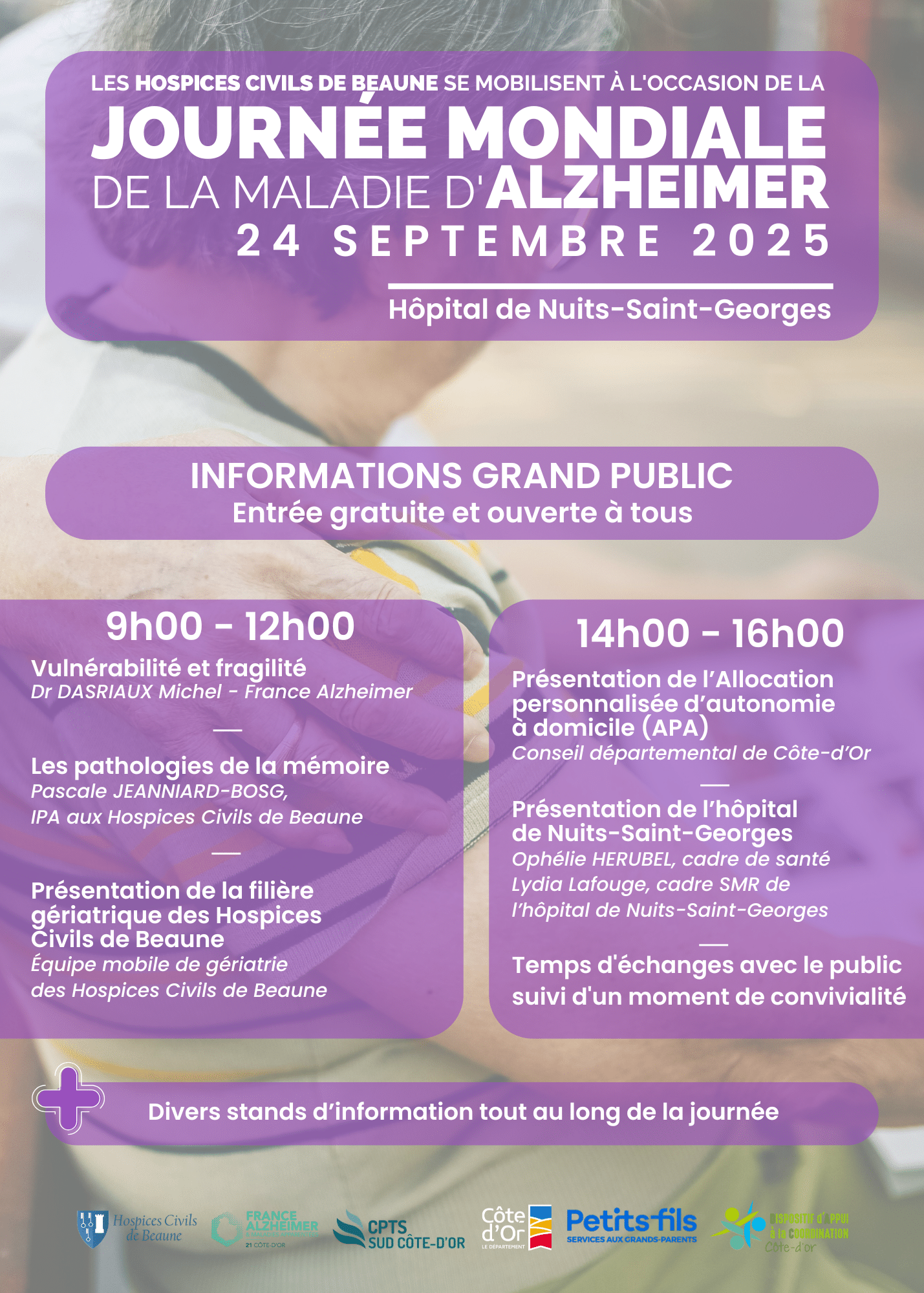 Programme Journée Alzheimer à Nuits -saint-Georges
