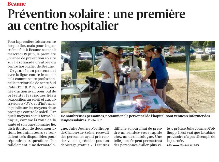 Prévention solaire